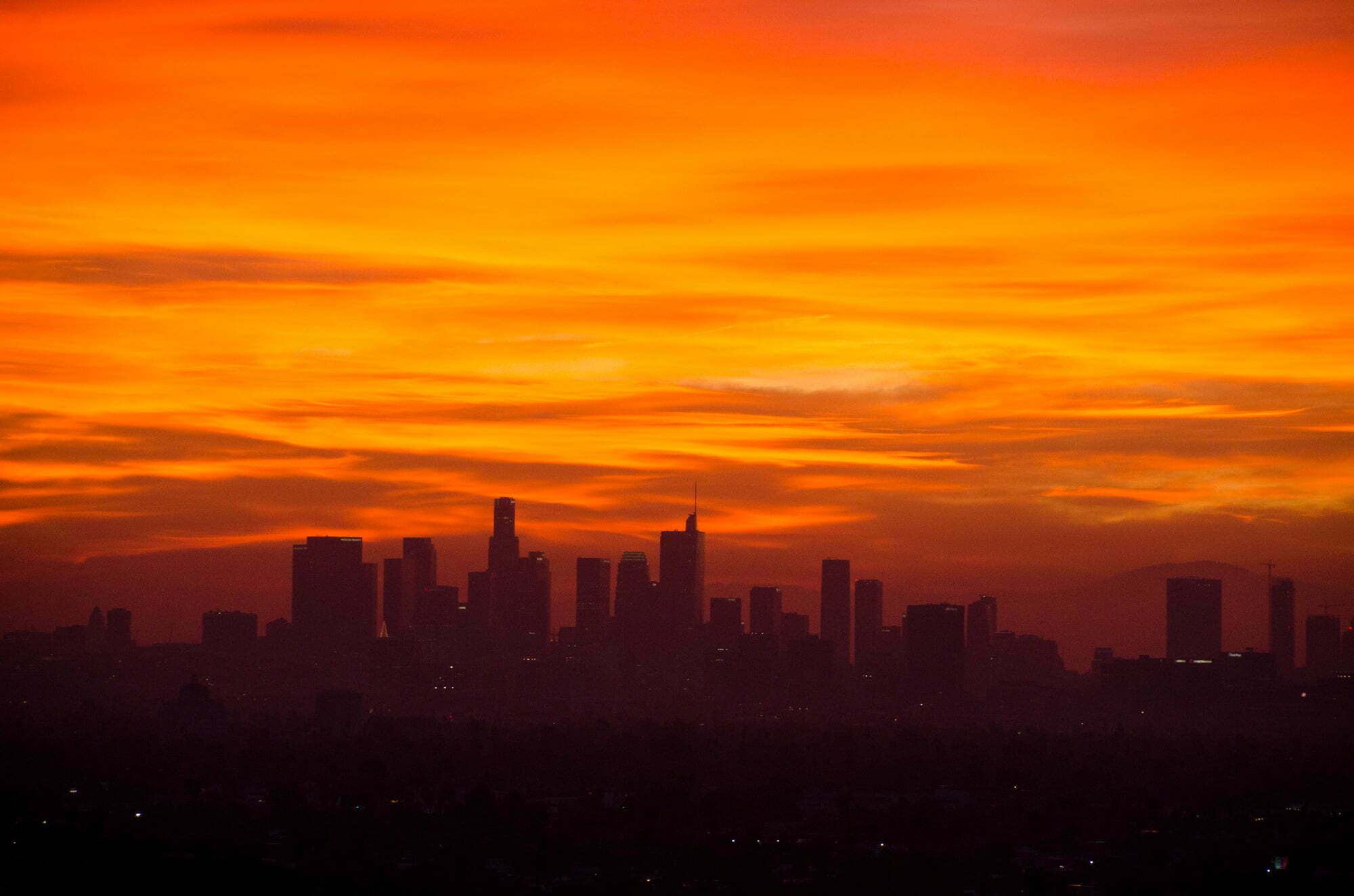 Los Angeles.Sunset, Skyline